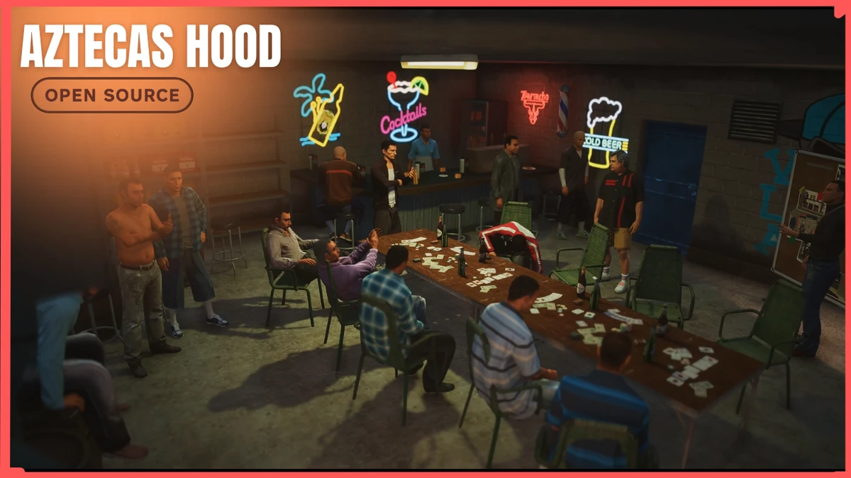 Aztecas Hood MLO FiveM | Open Source